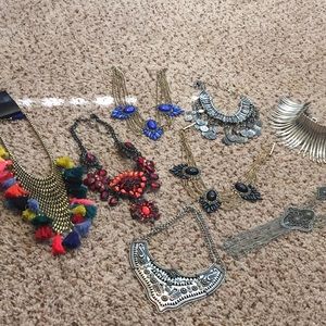 Statement necklace bundle